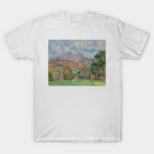 Sainte-Victoire Mountain by Paul Cezanne T-Shirt